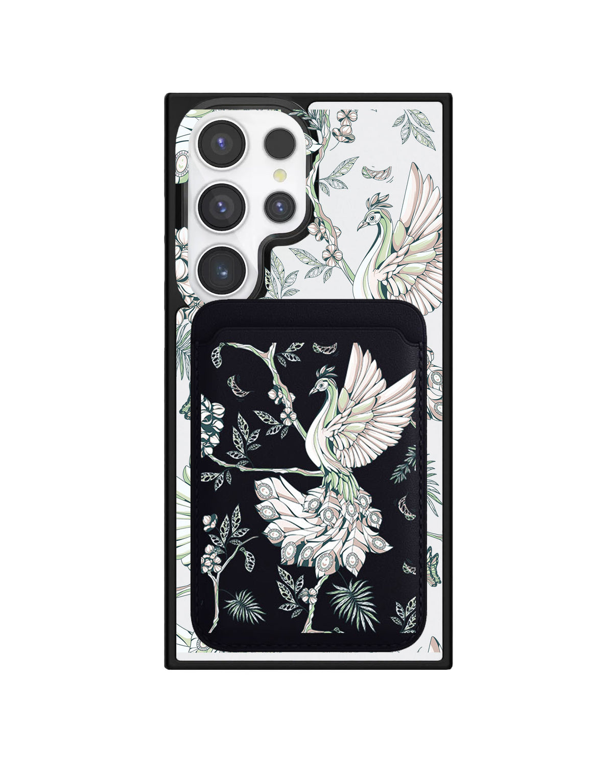 Android Magnetic Wallet Case - Peacock 4.0