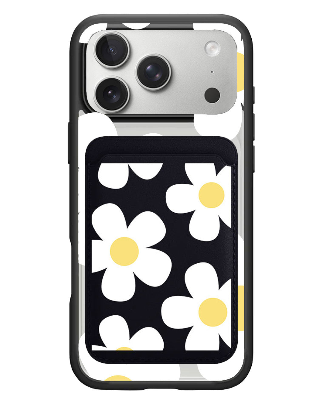 iPhone Magnetic Wallet Case - Daisy 4.0