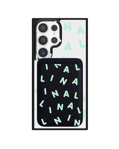 Android Magnetic Wallet Case - Monogram 2.0 Tosca