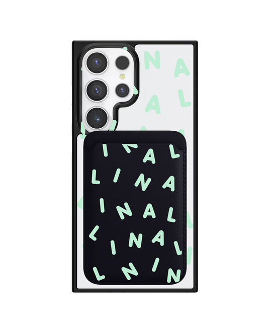 Android Magnetic Wallet Case - Monogram 2.0 Tosca