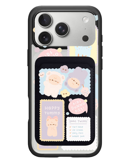 iPhone Magnetic Wallet Case - Sweets Heaven