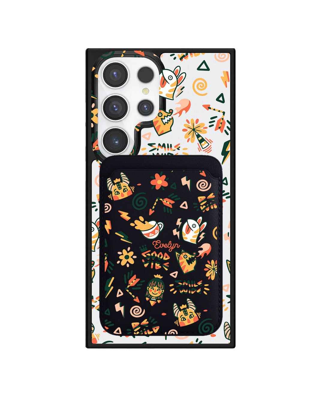 Android Magnetic Wallet Case - Wild & Free