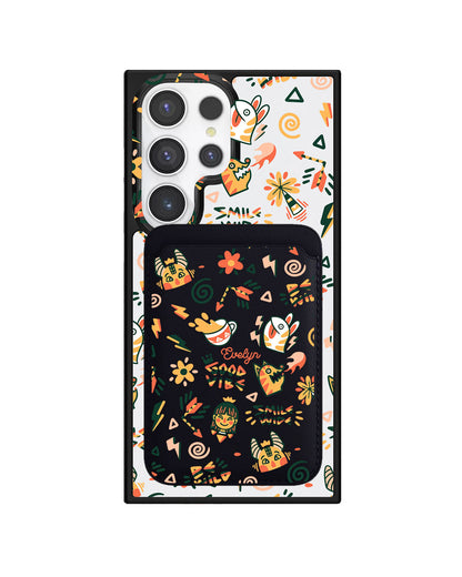 Android Magnetic Wallet Case - Wild & Free