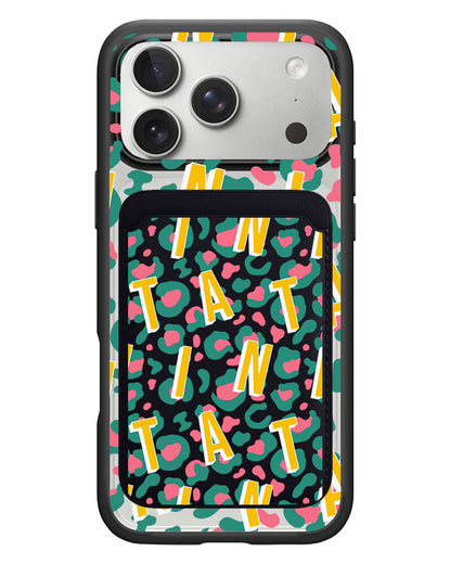 iPhone Magnetic Wallet Case - Leopard Monogram 4.0