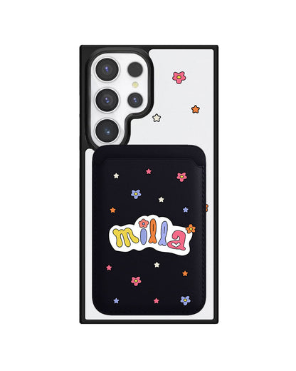 Android Magnetic Wallet Case - Adorable monogram 5.0
