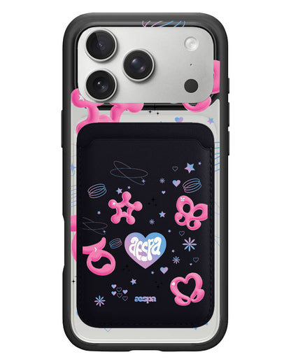 iPhone Magnetic Wallet Case - Aespa Week