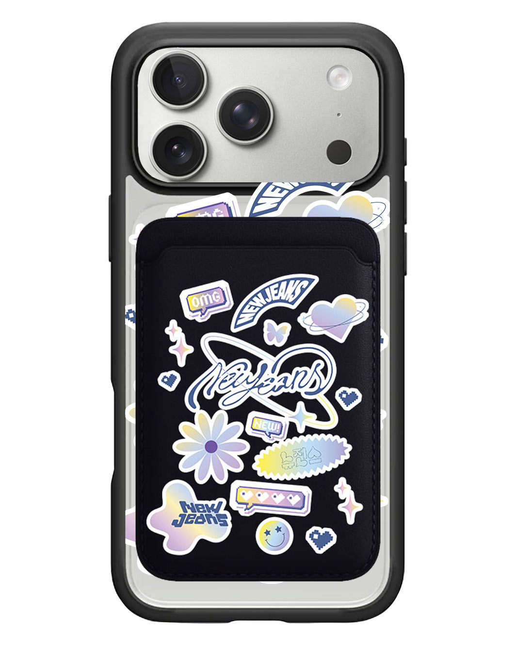 iPhone Magnetic Wallet Case - New Jeans OMG 2.0