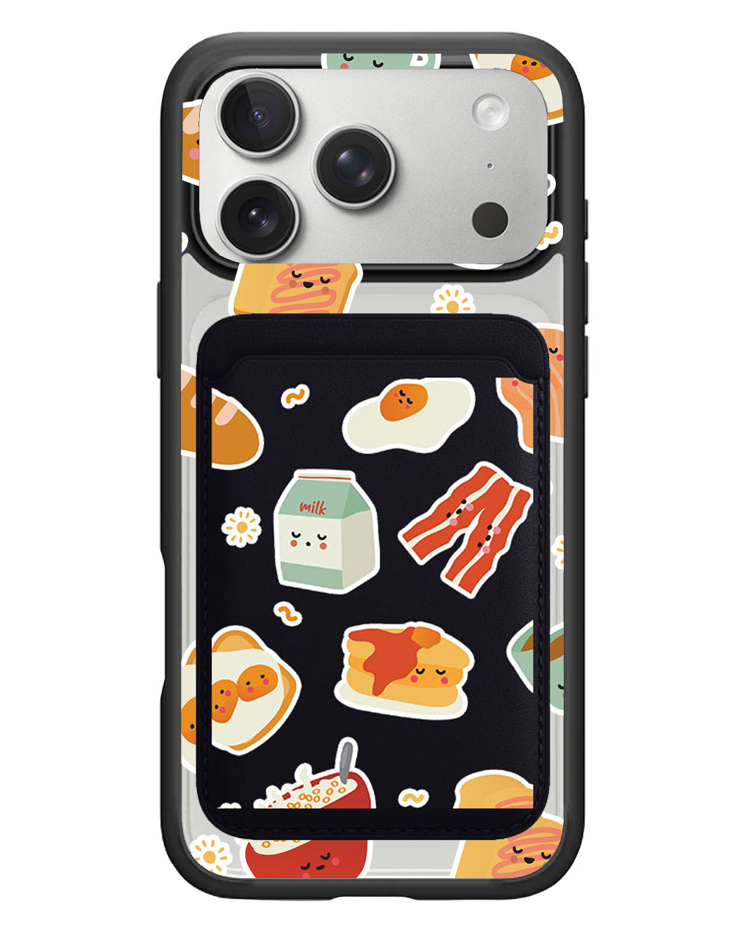 iPhone Magnetic Wallet Case - English Breakfast