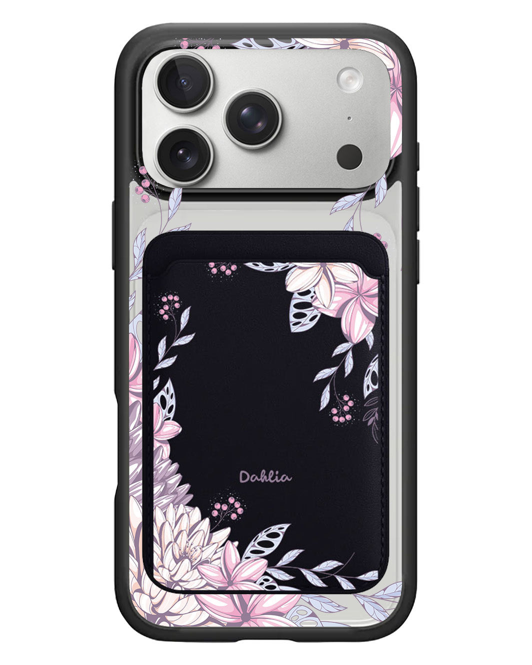iPhone Magnetic Wallet Case - Dahlia