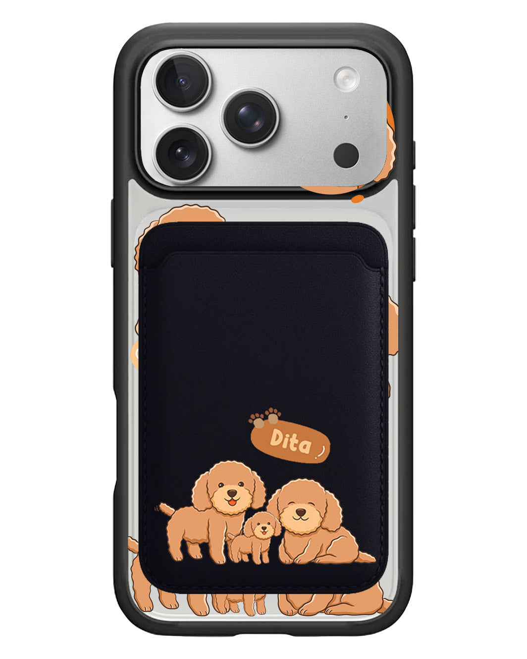 iPhone Magnetic Wallet Case - Poodle Squad 4.0