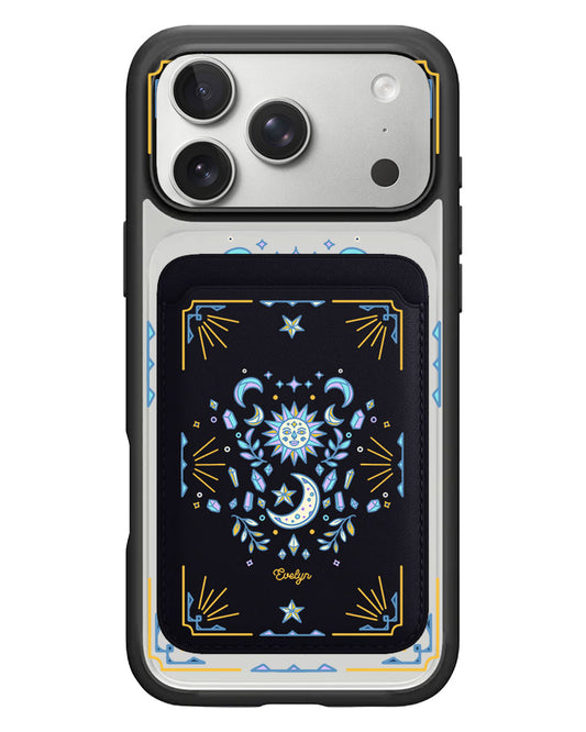 iPhone Magnetic Wallet Case - Cosmic Dream