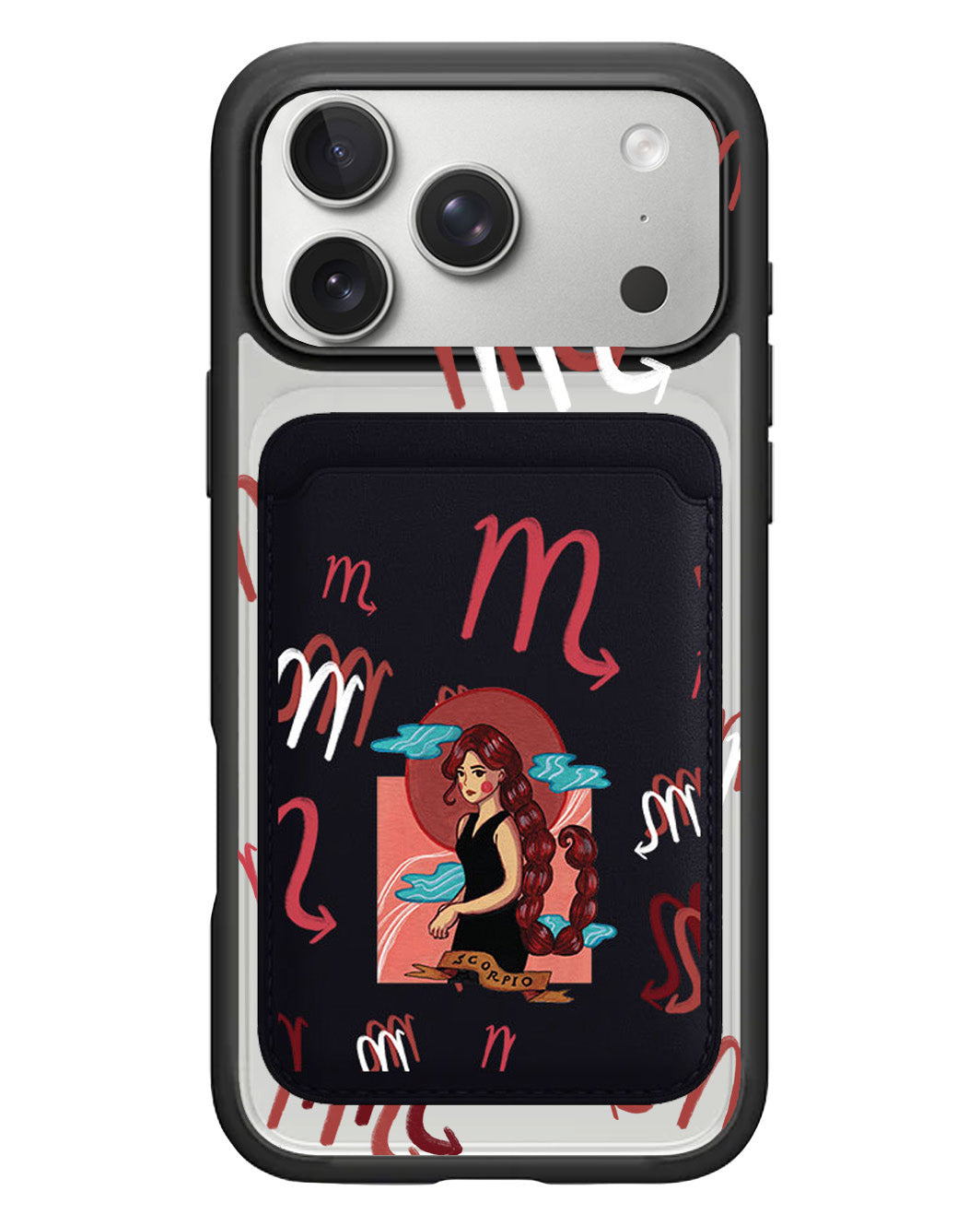 iPhone Magnetic Wallet Case - Scorpio
