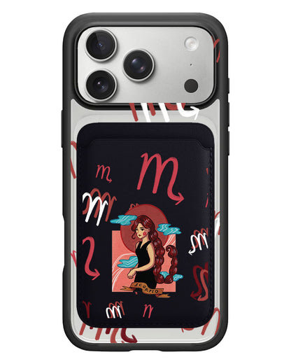 iPhone Magnetic Wallet Case - Scorpio