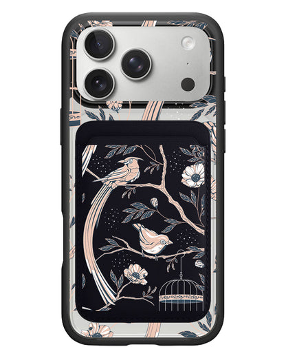 iPhone Magnetic Wallet Case - Lovebird 2.0