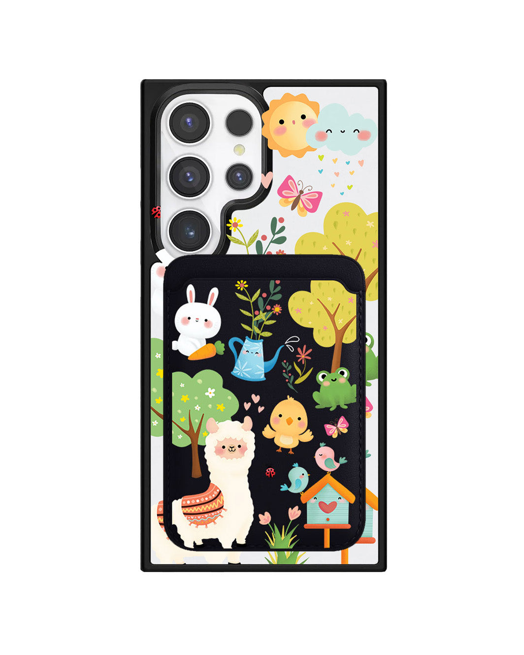 Android Magnetic Wallet Case - Spring