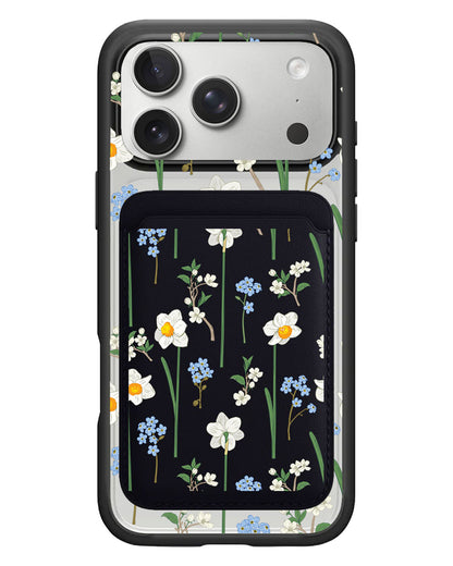 iPhone Magnetic Wallet Case - December Narcissus