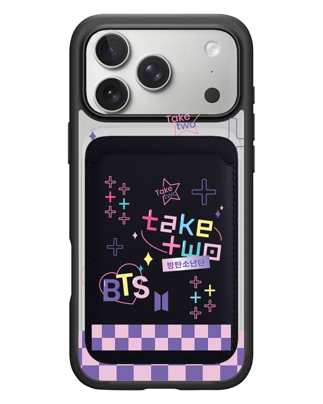 iPhone Magnetic Wallet Case - BTS Take Two