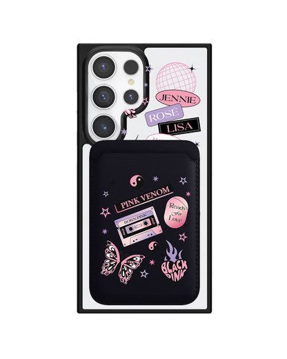 Android Magnetic Wallet Case - Born Pink