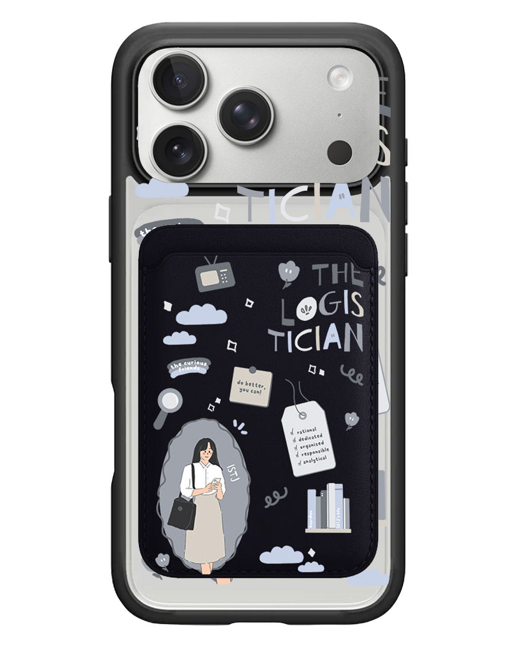 iPhone Magnetic Wallet Case - ISTJ