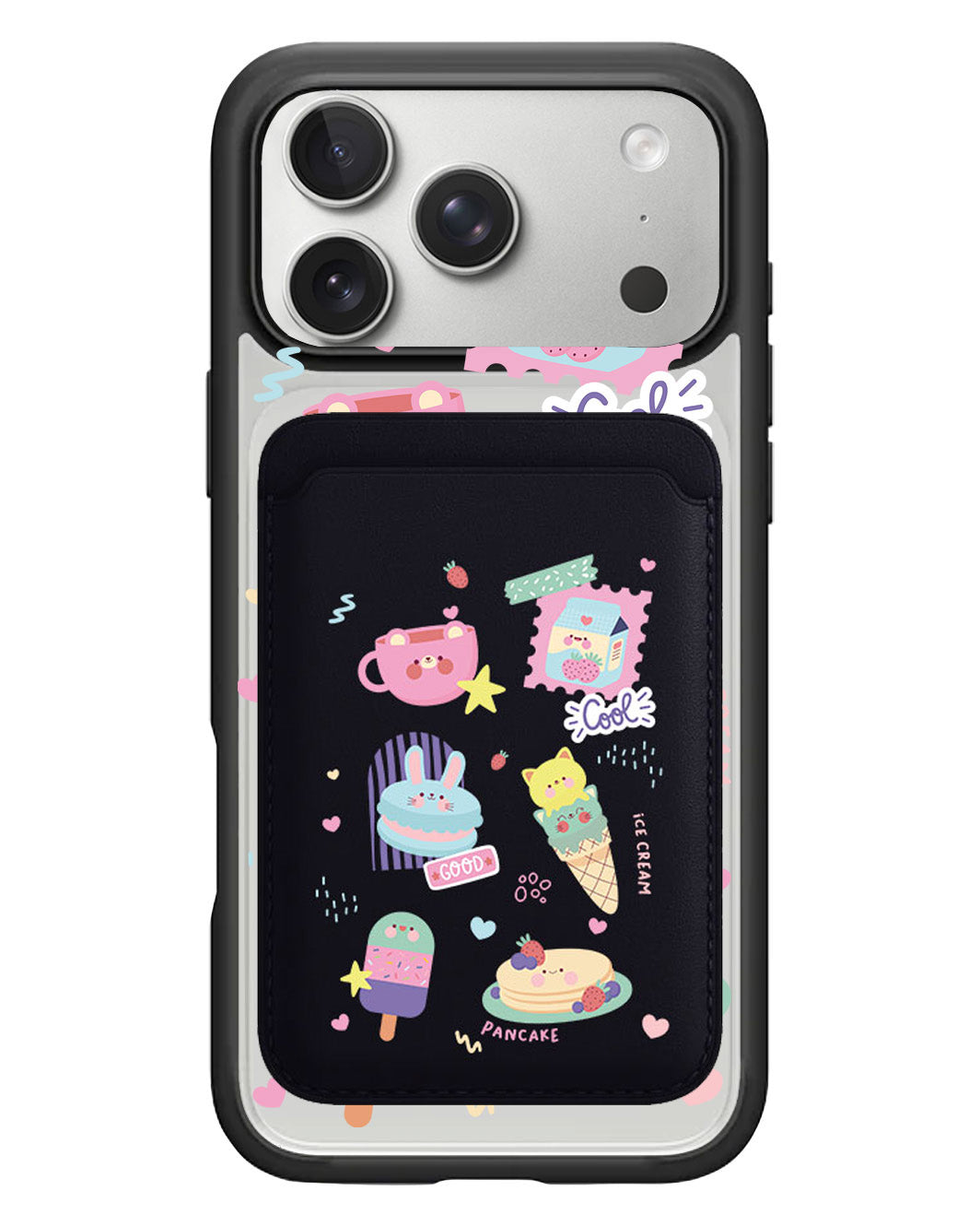iPhone Magnetic Wallet Case - Sweet Cafe