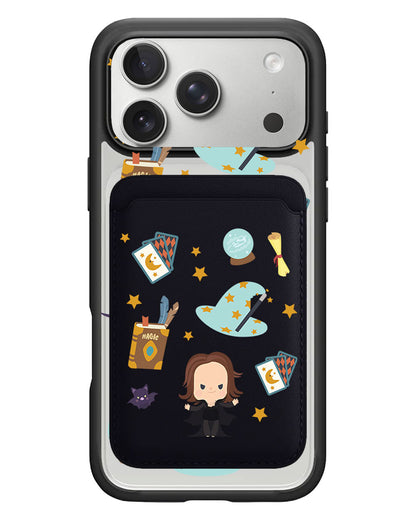 iPhone Magnetic Wallet Case - Little Hogwarts