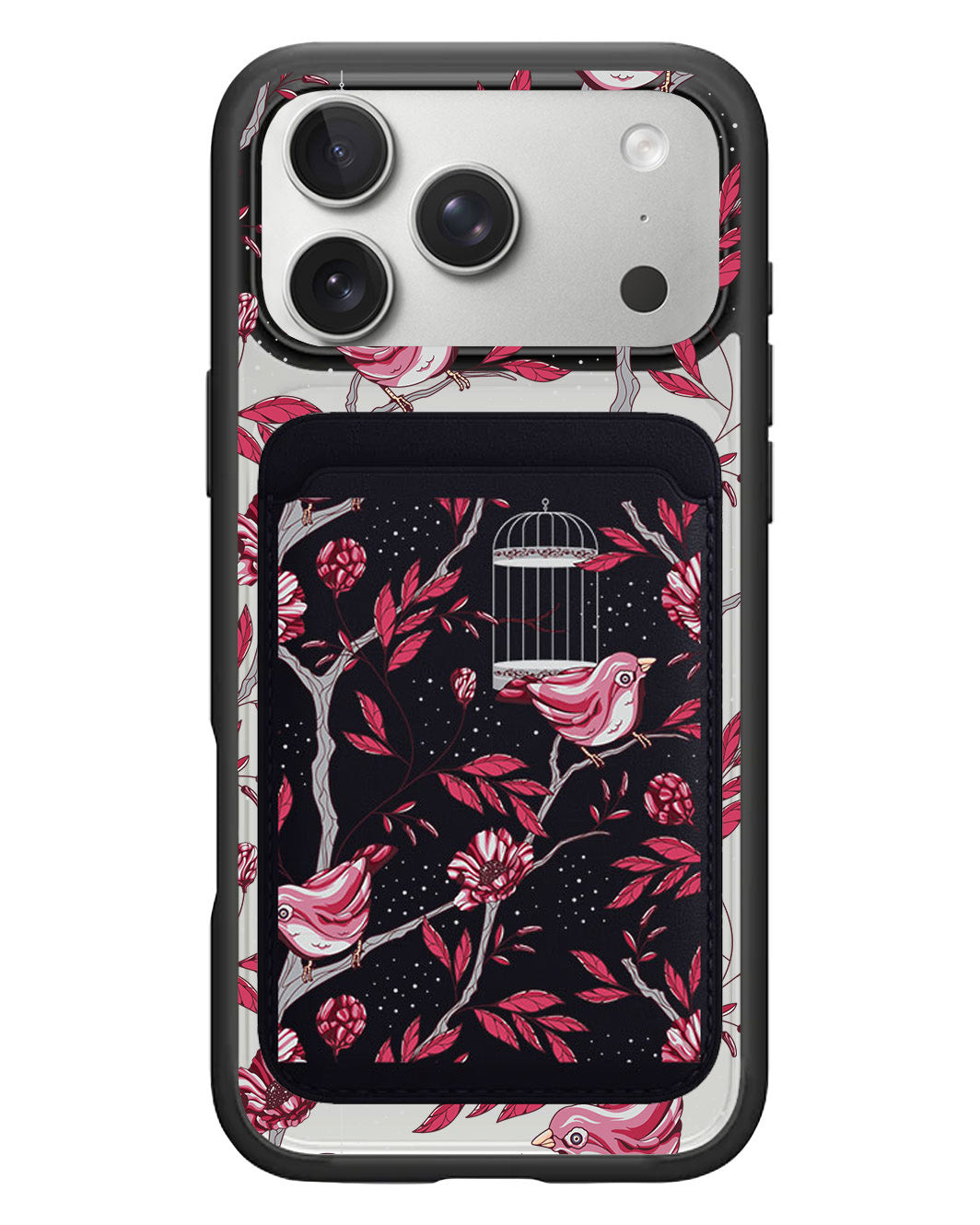 iPhone Magnetic Wallet Case - Lovebird 11.0