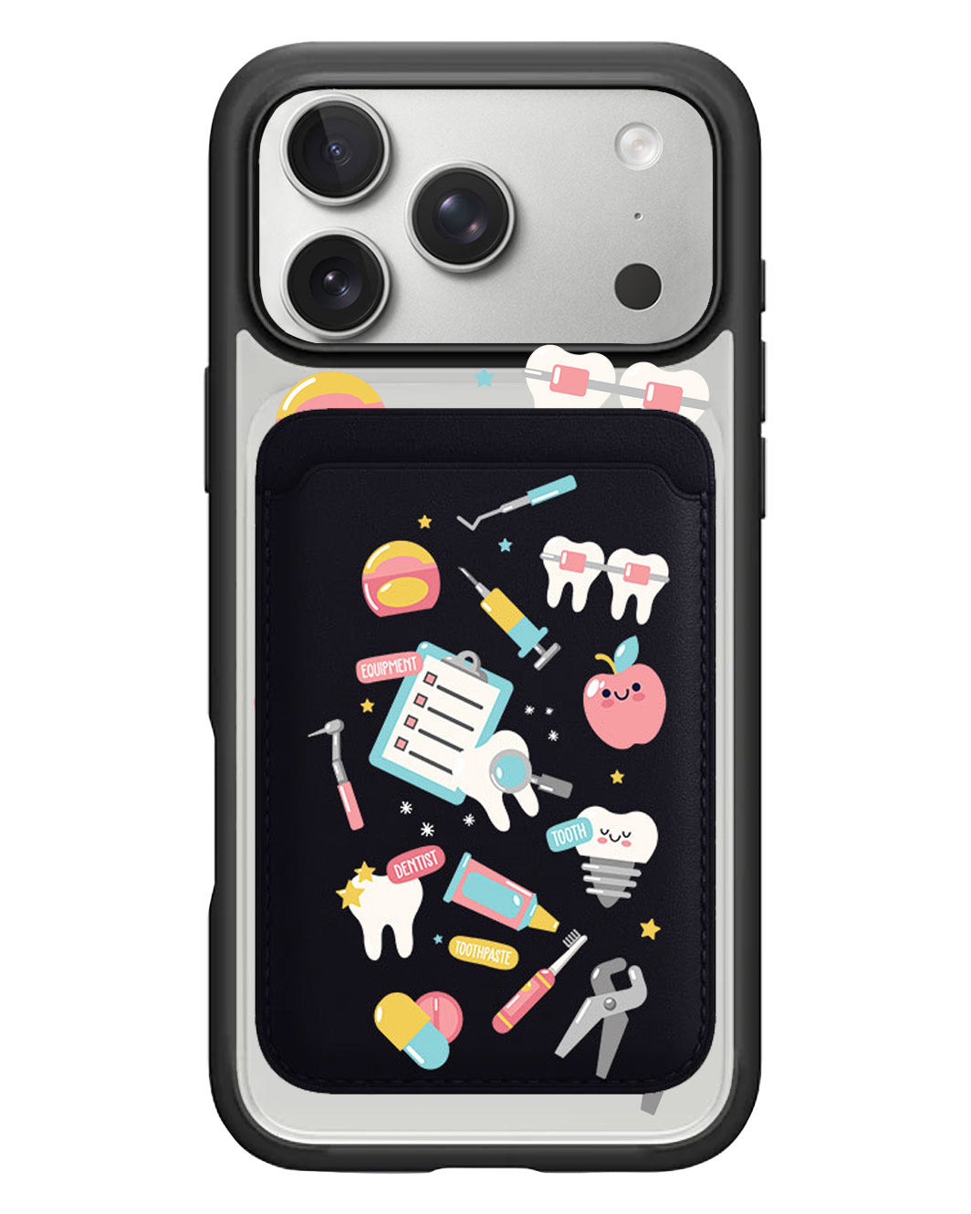iPhone Magnetic Wallet Case - Dentist
