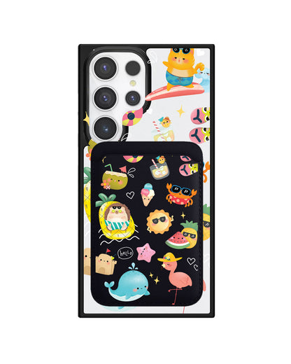 Android Magnetic Wallet Case - Summer