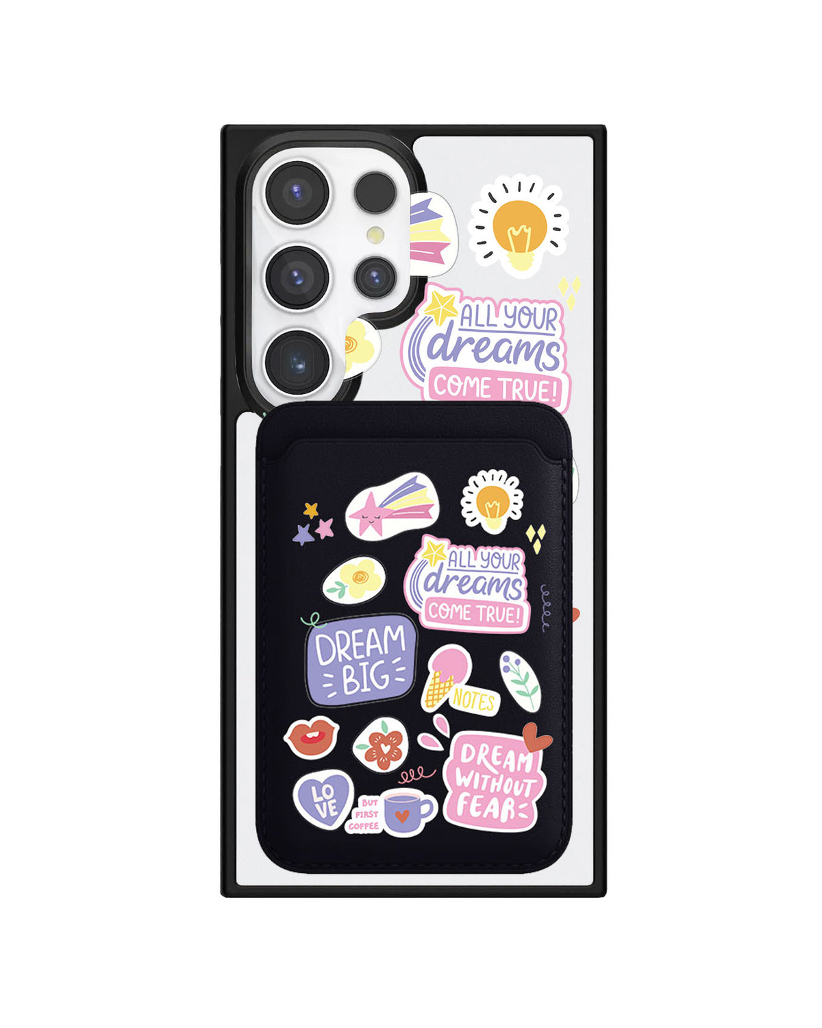 Android Magnetic Wallet Case - Dream Sticker Pack