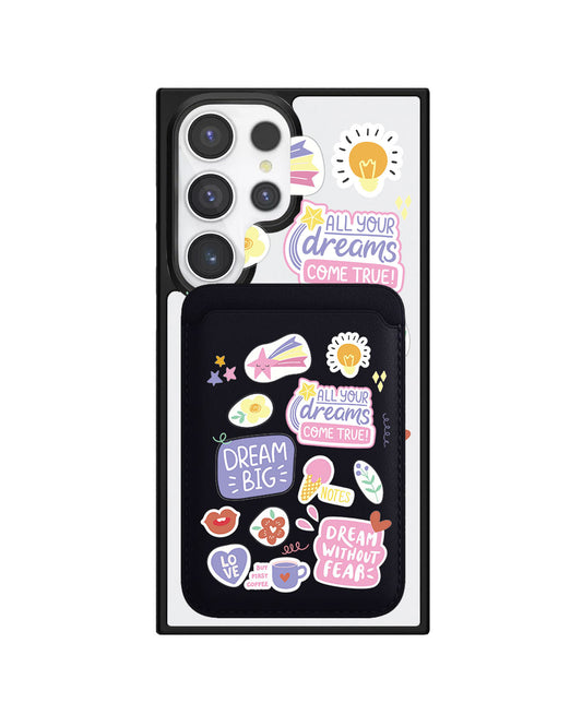 Android Magnetic Wallet Case - Dream Sticker Pack