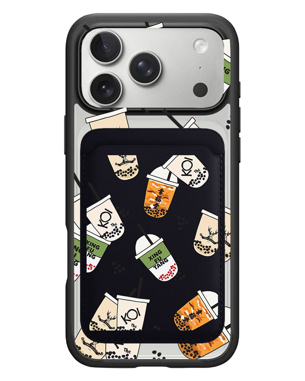 iPhone Magnetic Wallet Case - Boba 1