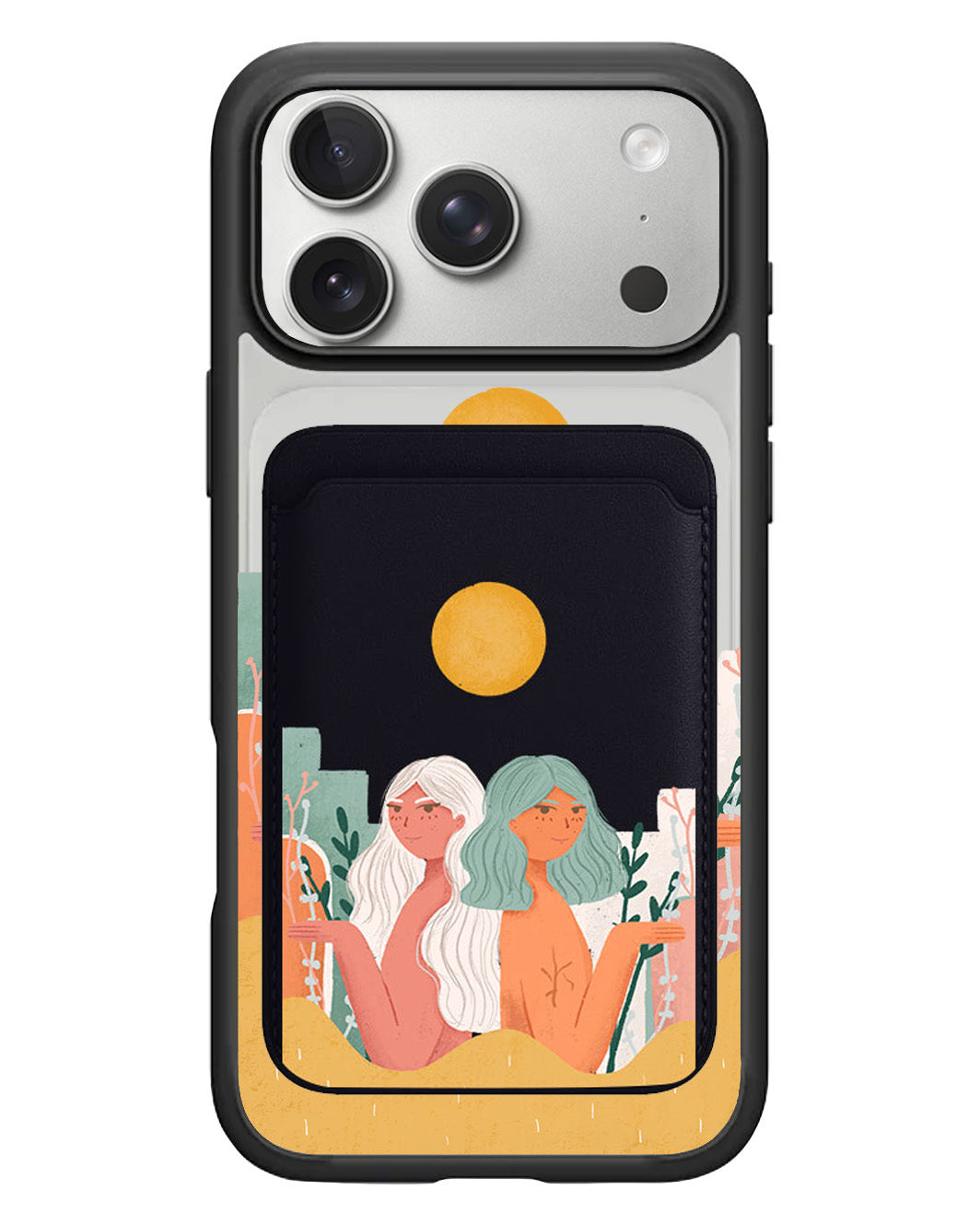 iPhone Magnetic Wallet Case - We're Beautiful