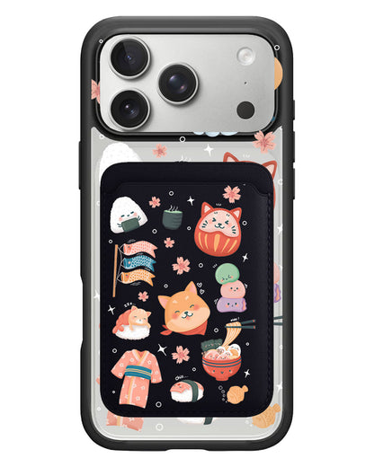 iPhone Magnetic Wallet Case - Japan