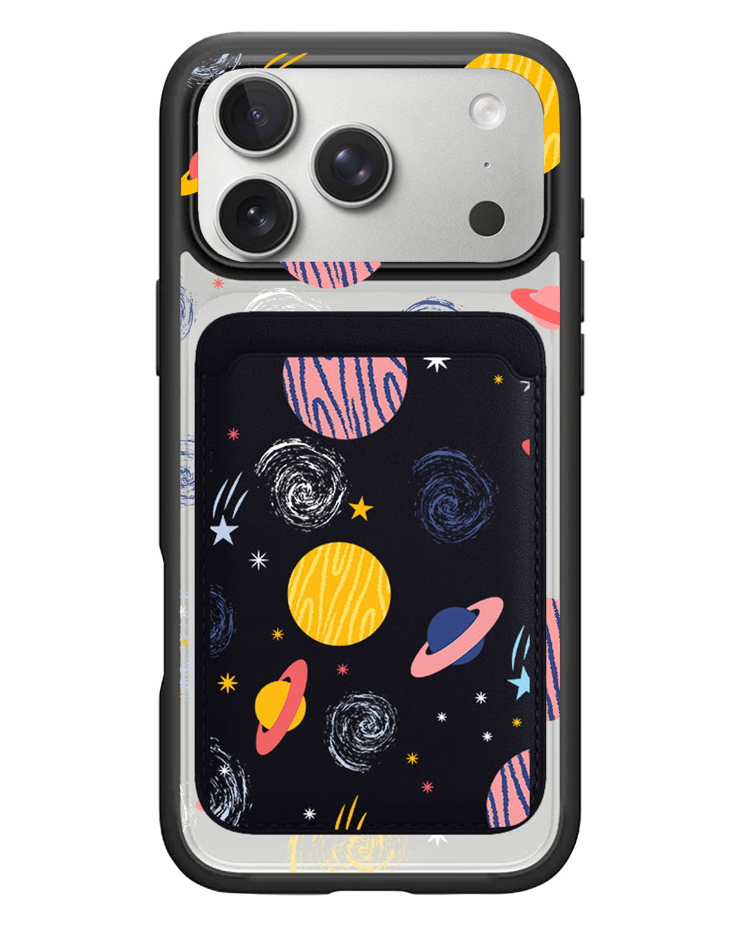 iPhone Magnetic Wallet Case - Planetarium 2.0