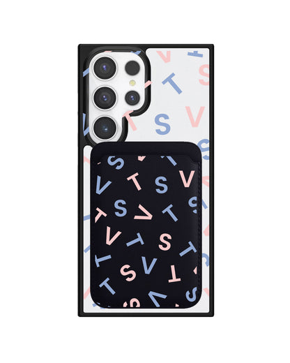 Android Magnetic Wallet Case - Seventeen Monogram