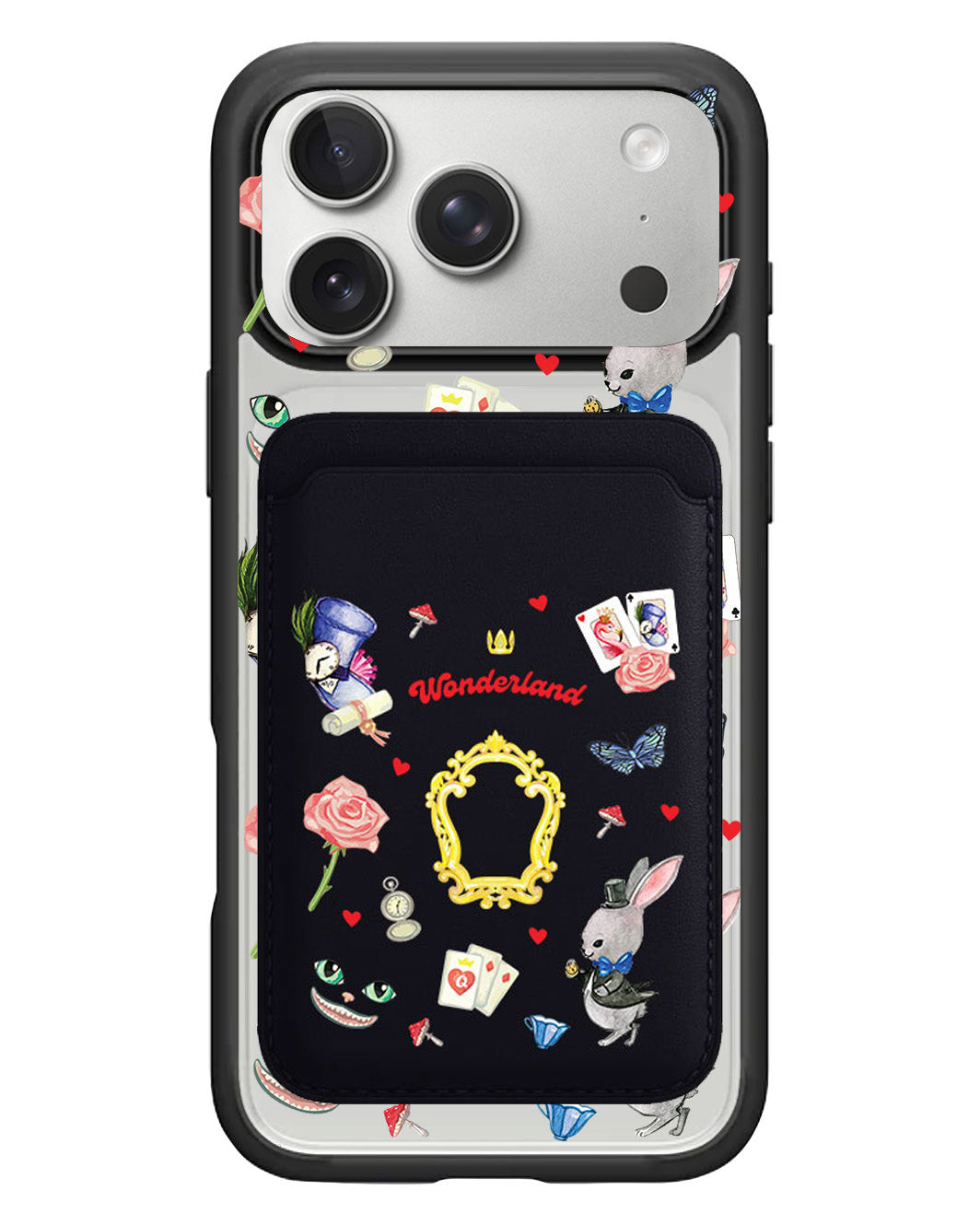 iPhone Magnetic Wallet Case - Wonderland