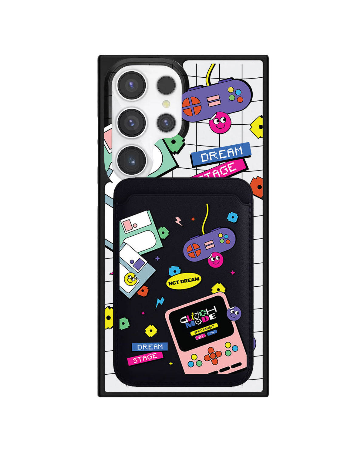 Android Magnetic Wallet Case - NCT Glitch Mode