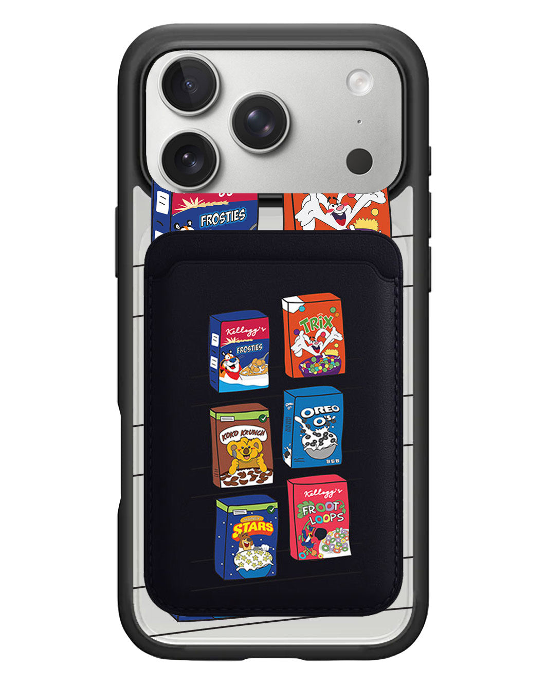 iPhone Magnetic Wallet Case - Cereal Boxes 1.0