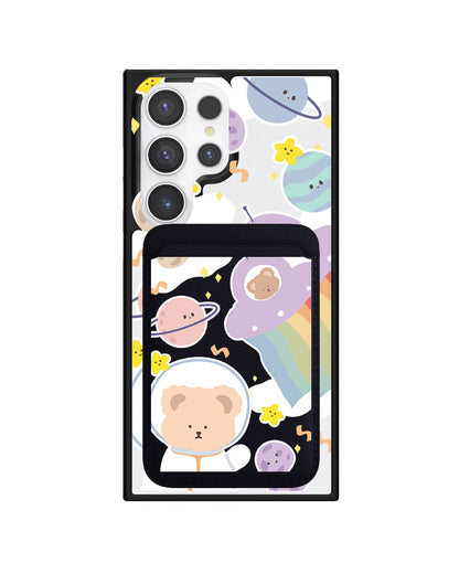Android Magnetic Wallet Case - Astrobear
