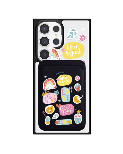 Android Magnetic Wallet Case - Good Day 1.0