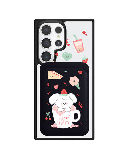 Android Magnetic Wallet Case - Happy Tummy