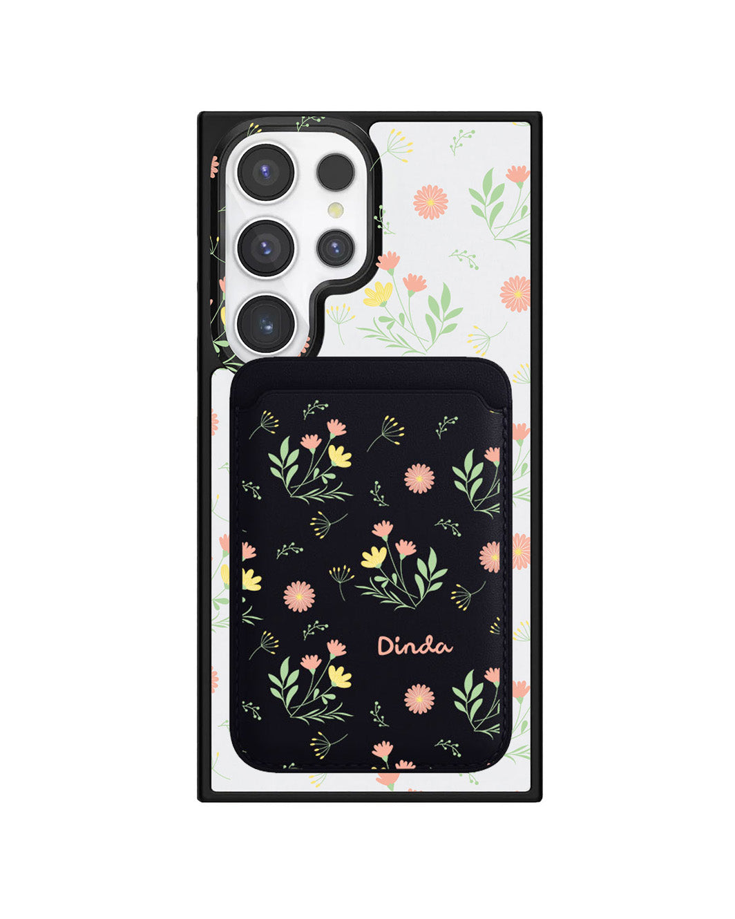 Android Magnetic Wallet Case - Dandelion