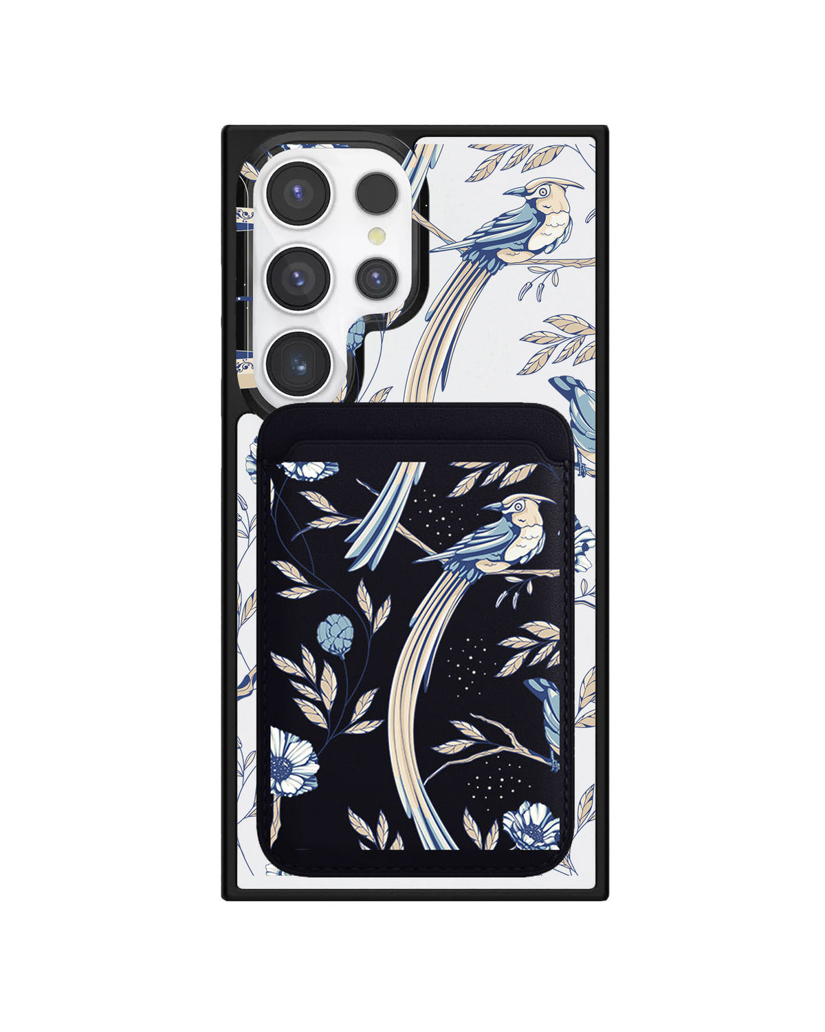 Android Magnetic Wallet Case - Lovebird 5.0