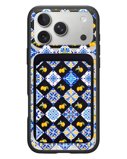 iPhone Magnetic Wallet Case - Majolica Tuscany