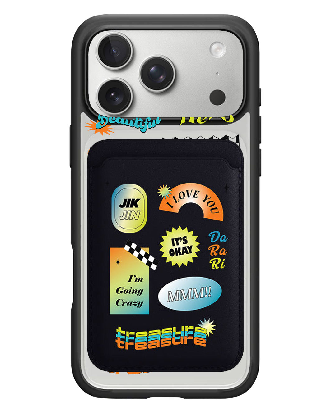 iPhone Magnetic Wallet Case - Hello Treasure