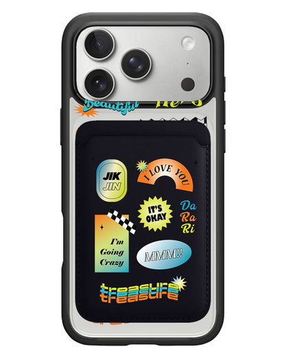 iPhone Magnetic Wallet Case - Hello Treasure