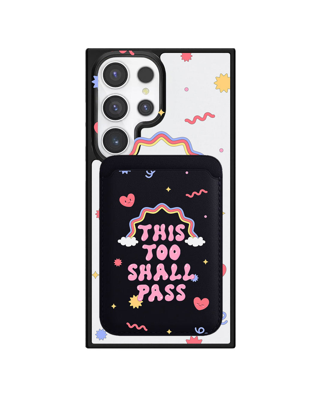 Android Magnetic Wallet Case - This Too Shall Pass