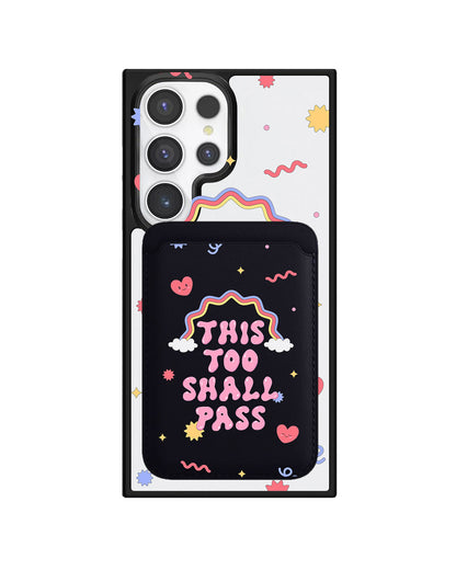Android Magnetic Wallet Case - This Too Shall Pass