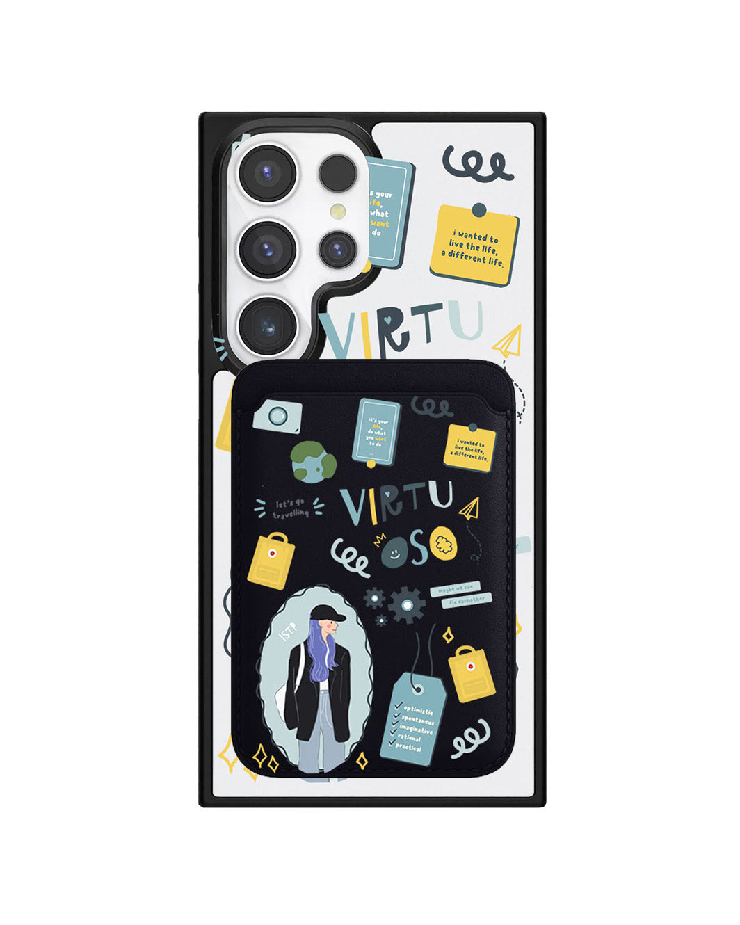 Android Magnetic Wallet Case - ISTP