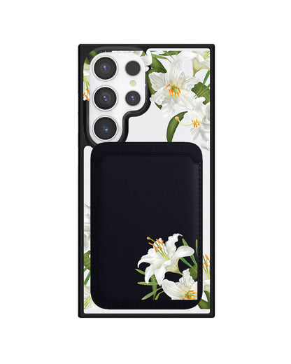 Android Magnetic Wallet Case - May Lily Of The Valley